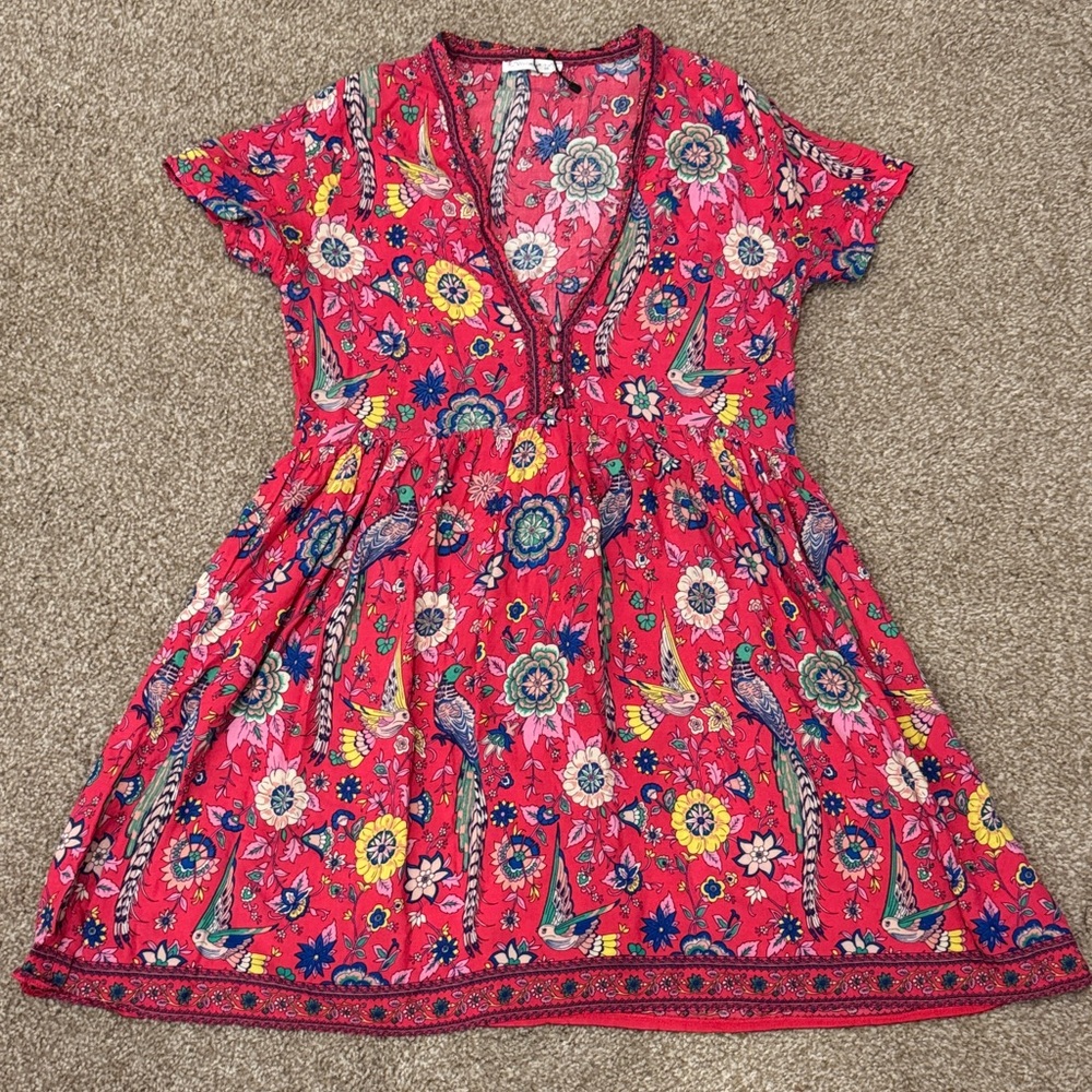 EUC R.Vivimos Boho Dress, size Medium
